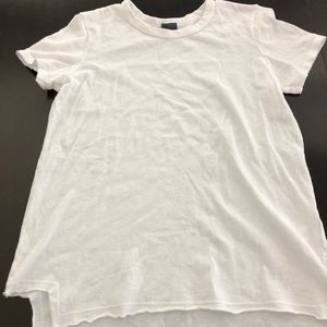 Left of Center white T